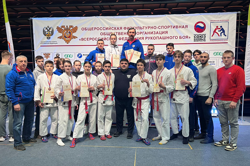 Юные спортсмены из Тулы заняли призовые места в первенстве России по рукопашному бою