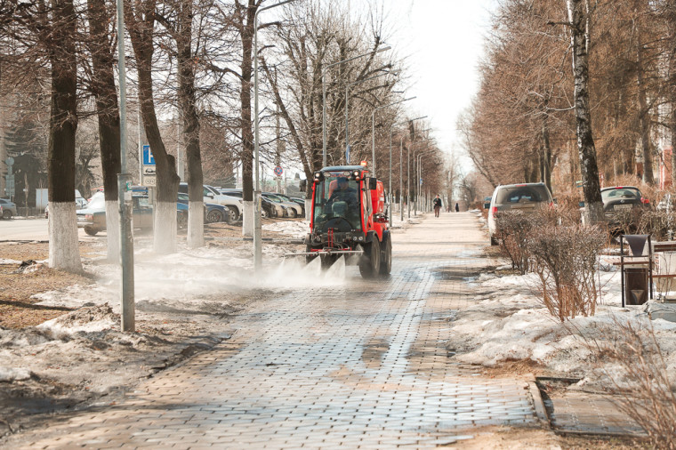 Улицы и дороги Тулы приведут в порядок после зимы