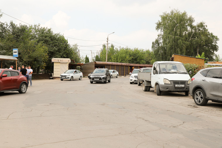 На разворотном кольце у городского кладбища № 1 в Туле изменят организацию движения