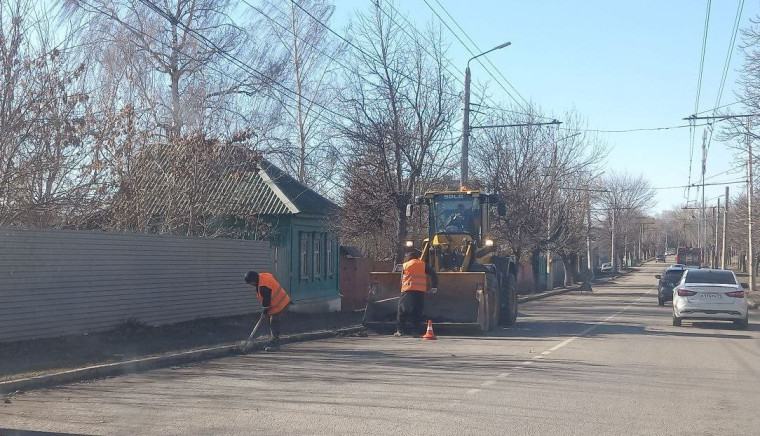 В Туле активизировали весенне-летние работы по благоустрйоству