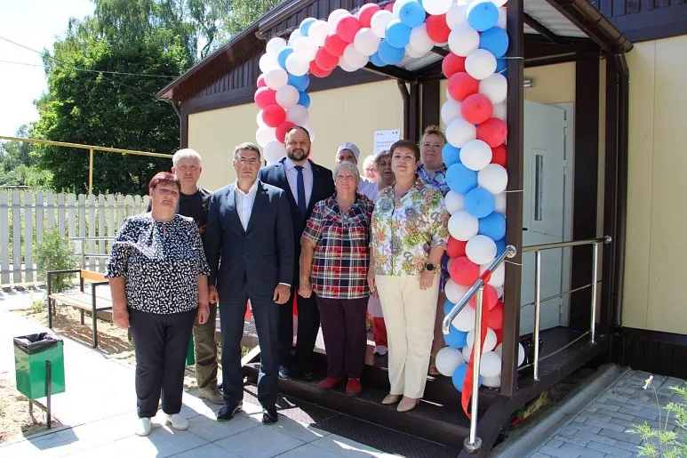 В поселке под Суворовом открылся новый фельдшерско-акушерский пункт