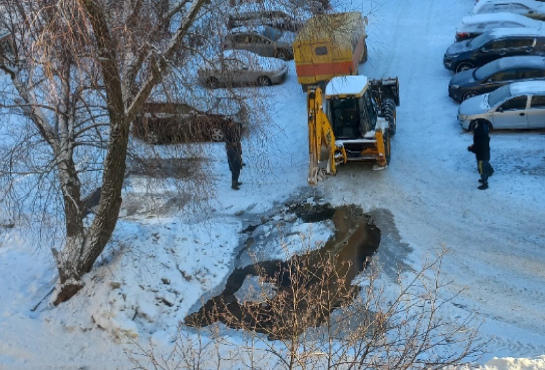 В Ясногорске восстановили водоснабжение после порыва трубы - Новости Тулы и  области - 1tulatv