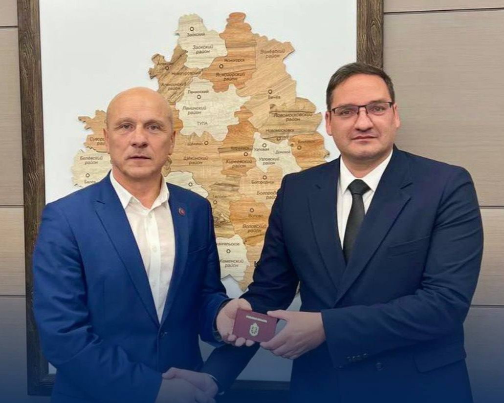Вадим Баранов назначен внешнетным советником зампреда Правительства Тульской области