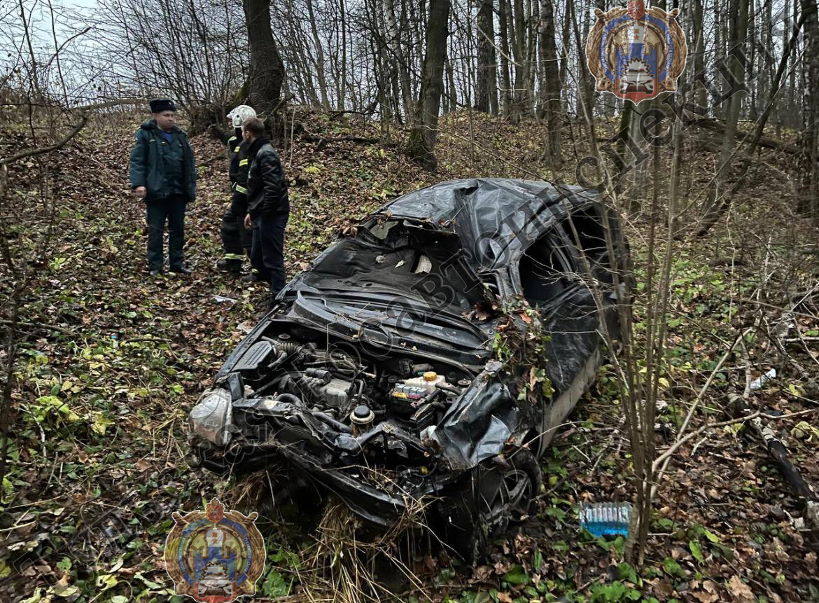 Под Алексином из-за опрокидывания авто три человека попали в больницу -  Новости Тулы и области - 1tulatv