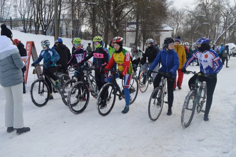 В Туле пройдет первенство области по зимнему велокроссу