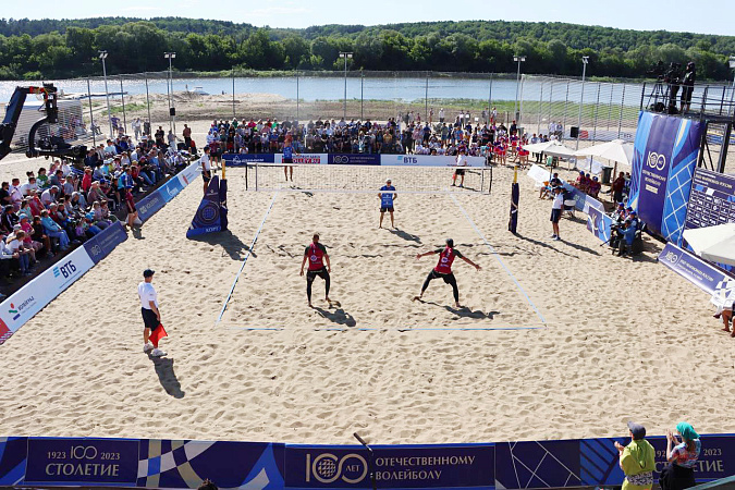 В Центральном парке Тулы пройдут соревнования по пляжному волейболу