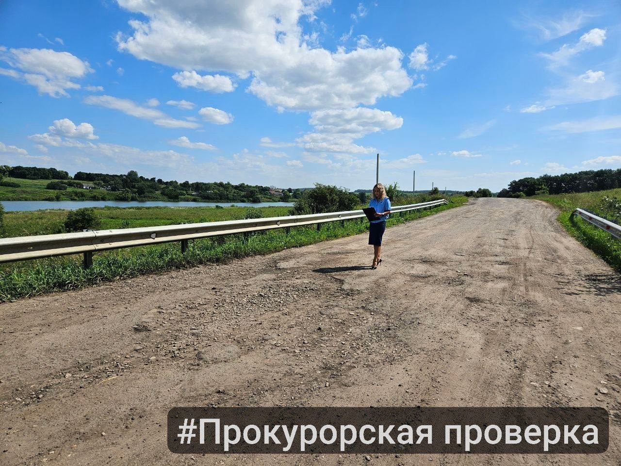 Прокуратура обязала тульскую организацию отремонтировать подъезд к селу Сергиевское