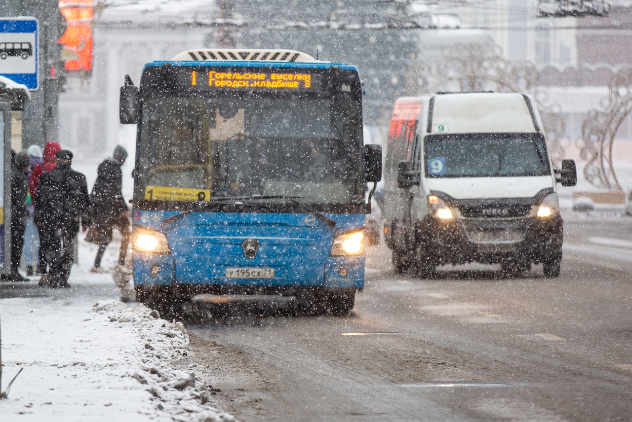 С 1 января по улицам Тулы будут курсировать новые автобусы 