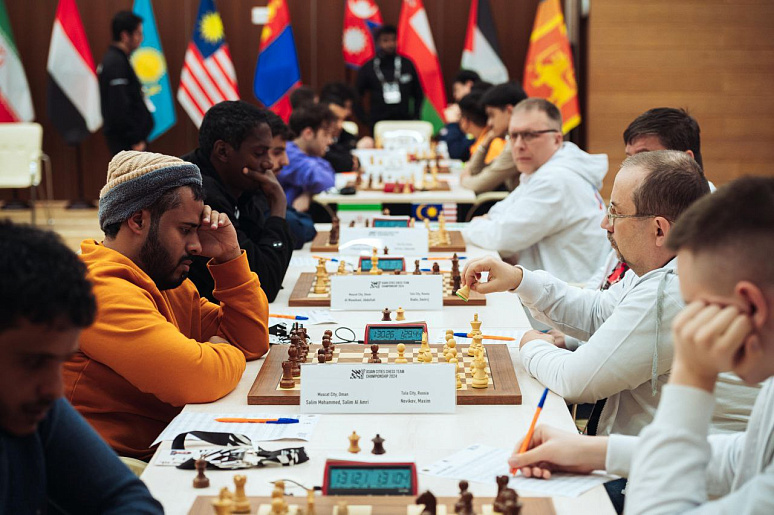 Сборная Тульской области заняла 3-е место в командном чемпионате азиатских городов по шахматам