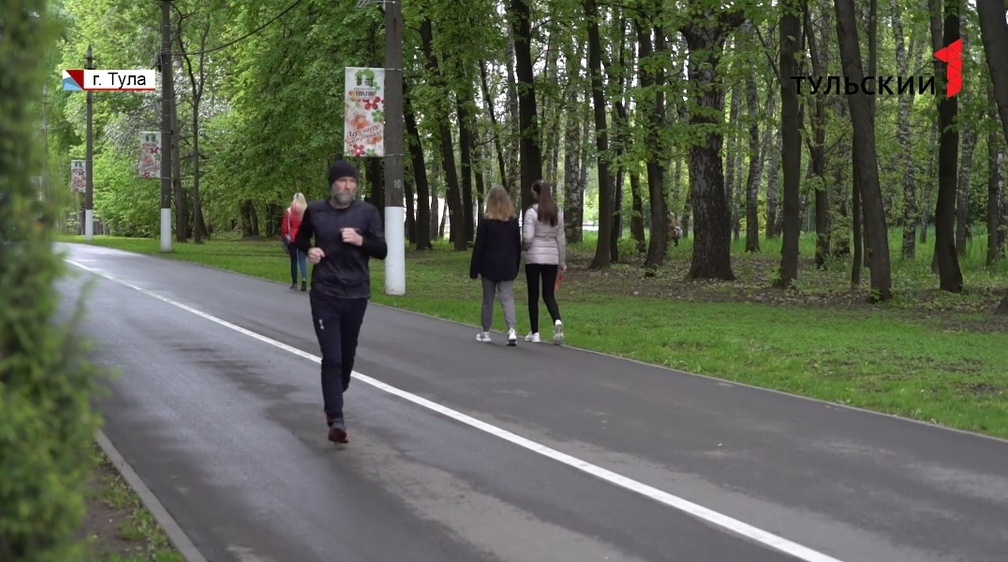 От Тулы до Алексина - за полдня: как бегун преодолел сложный маршрут