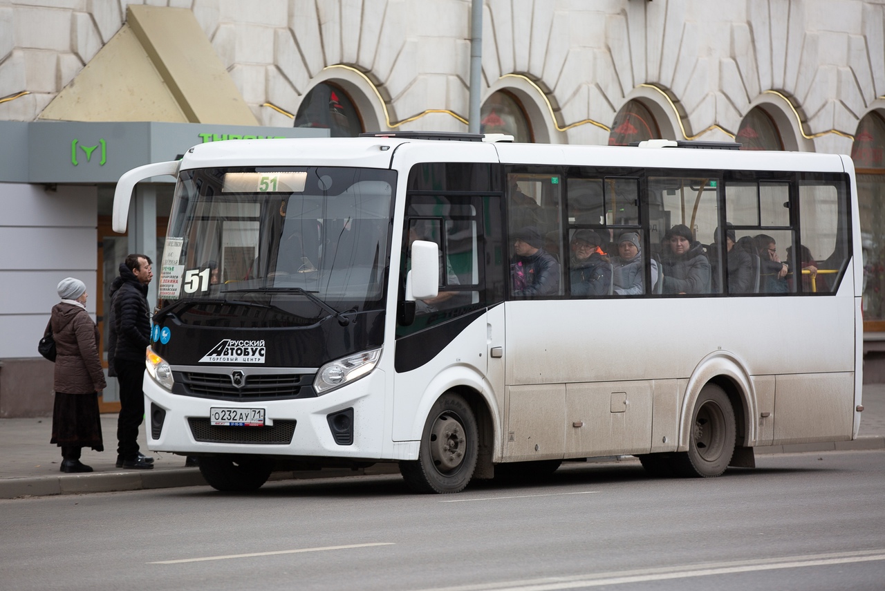 Сколько пассажиров перевезли тульские автобусы в 2023 году