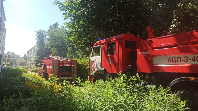 При пожаре в Белеве погиб полуторагодовалый ребенок
