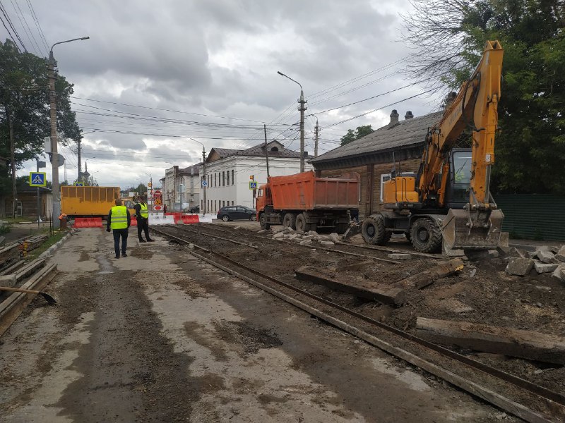 На ремонт трамвайных путей на Демидовской плотине выделено более 49 миллионов рублей