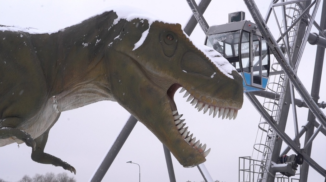 Летом в Тульской области достроят заброшенный парк с динозаврами