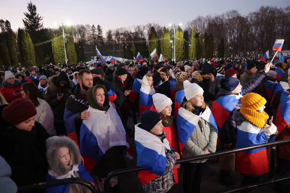 Туляки отметили 8-летие воссоединения Крыма с Россией