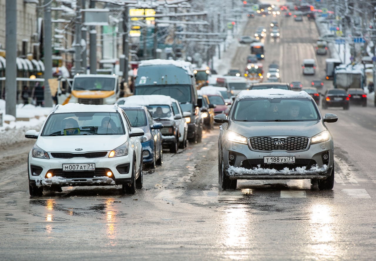 Тульских автомобилистов предупредили об ухудшении погодных условий