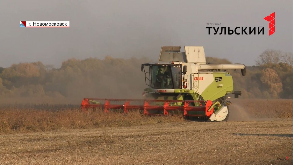 В Тульской области собрали около 2 миллионов тонн зерна
