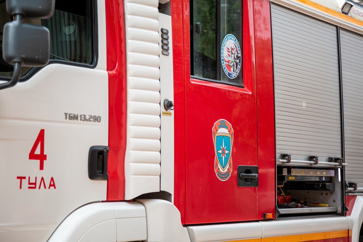 В Тульской области спасатели за сутки ликвидировали 5 пожаров