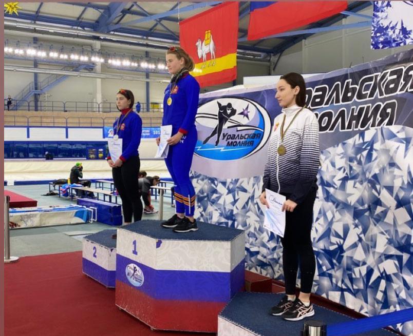 Тульские конькобежцы завоевали 3 медали на Кубке России