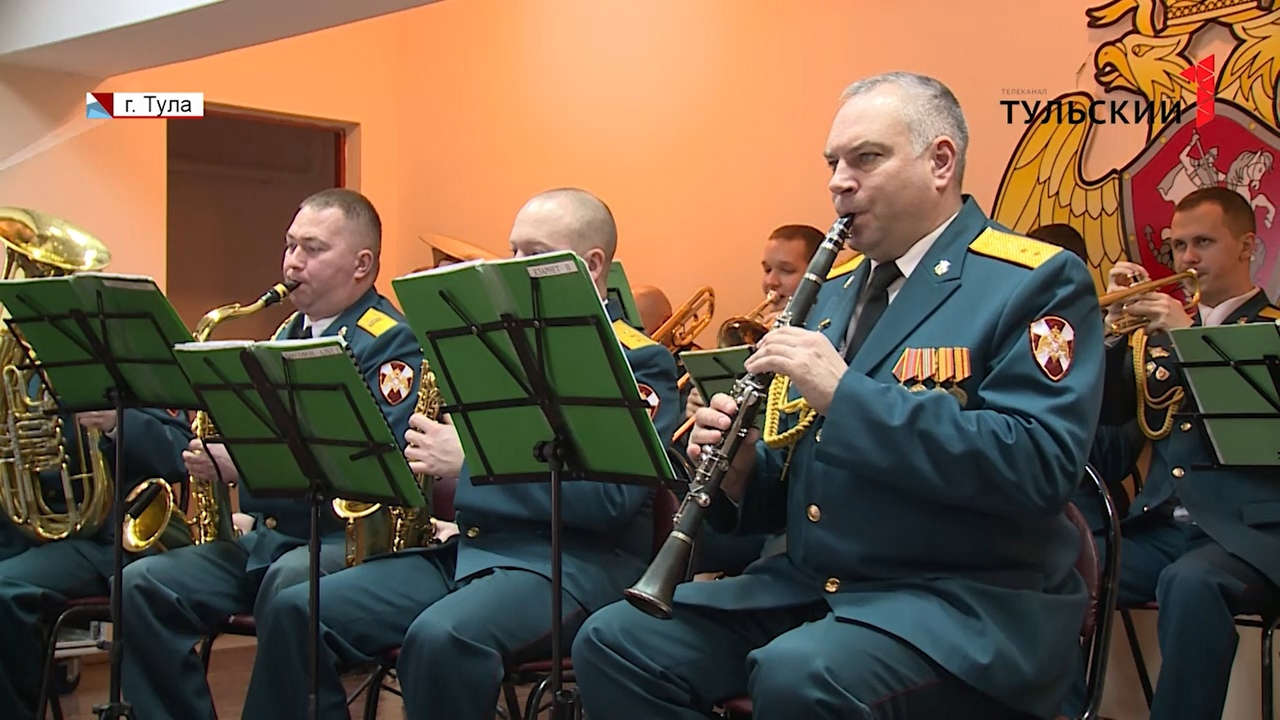 Тульские росгвардейцы впервые отмечают День военно-оркестровой службы