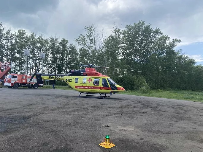 Вертолет санавиации в Тульской области сможет работать в ночное время