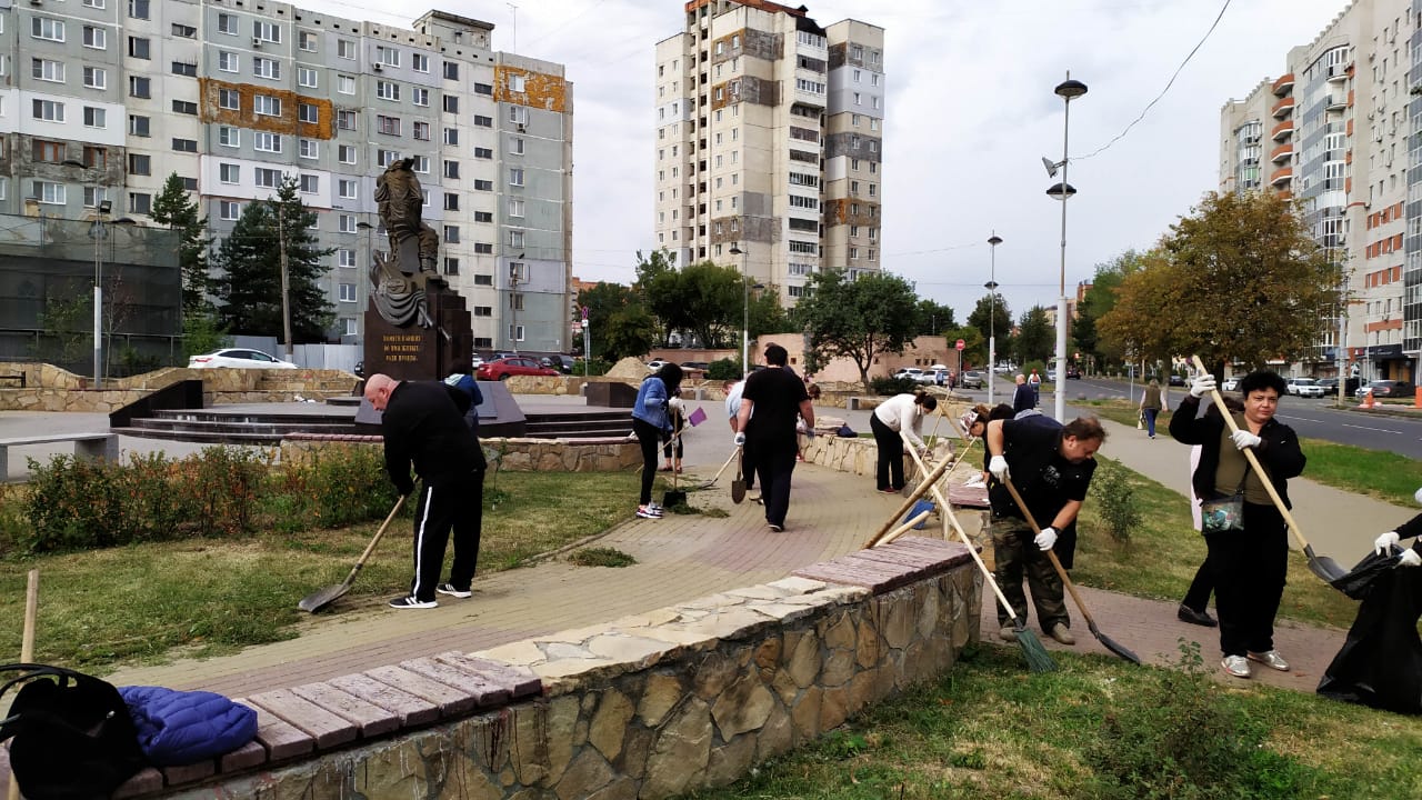 5 сентября в Туле проходит городской субботник