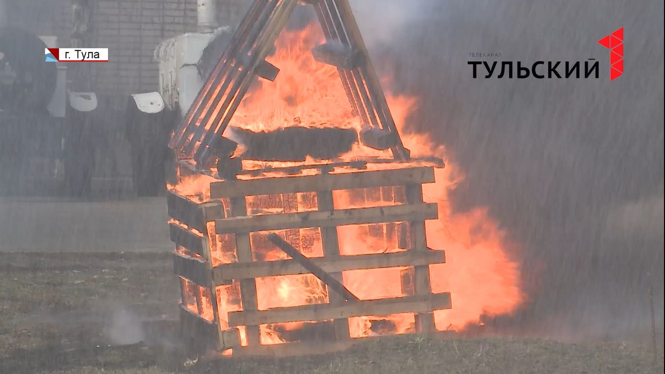 В некоторых районах Тульской области сохраняется высокий уровень пожарной опасности
