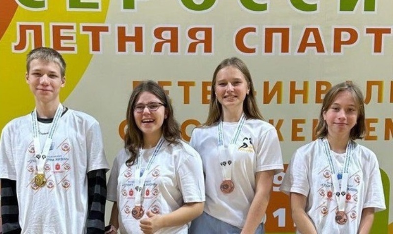 Юные туляки с инвалидностью заняли призовые места во Всероссийской Спартакиаде