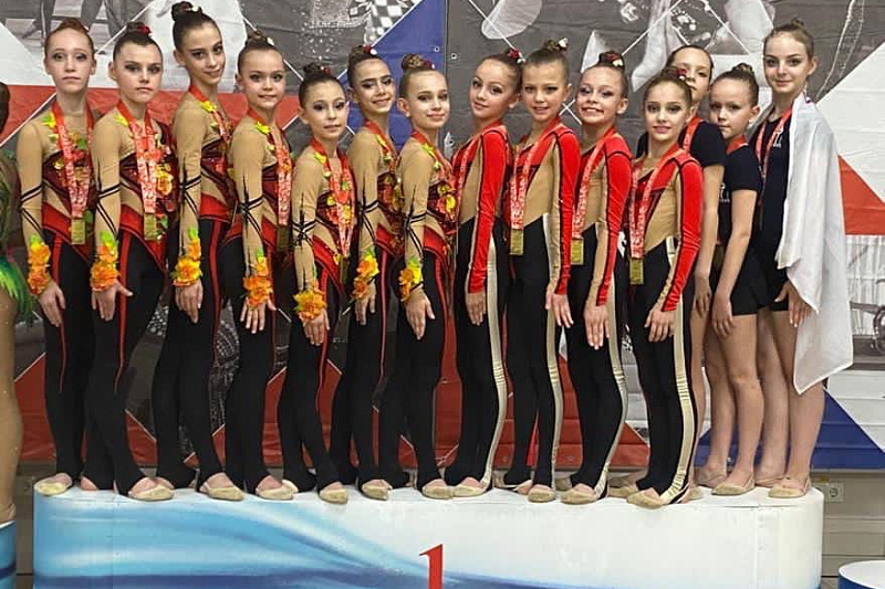 Тулячки стали лучшими на Всероссийских соревнованиях по эстетической гимнастике «Оскар»