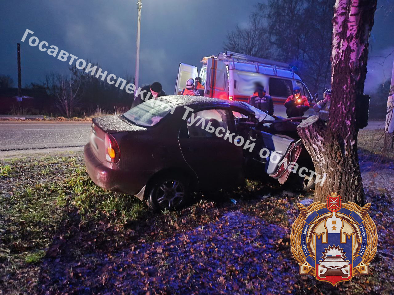 Подросток пострадал в ДТП под Тулой