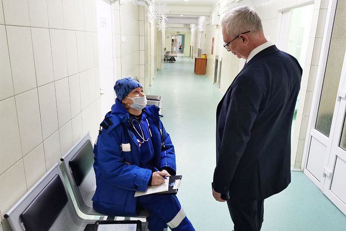 В Тульской области проверили работу больниц на новогодних праздниках