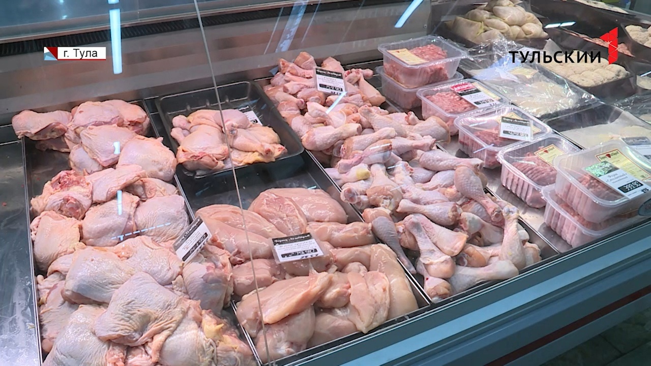 В Тульской области снизилась продуктовая инфляция