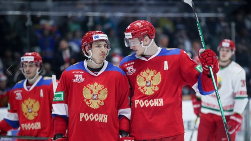 Состоявшийся в Туле второй выставочный матч по хоккею закончился победой россиян