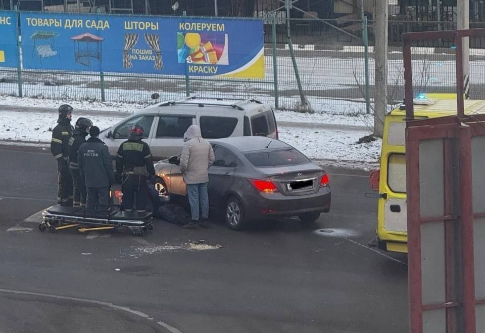 В Новомосковске легковушка сбила пешехода