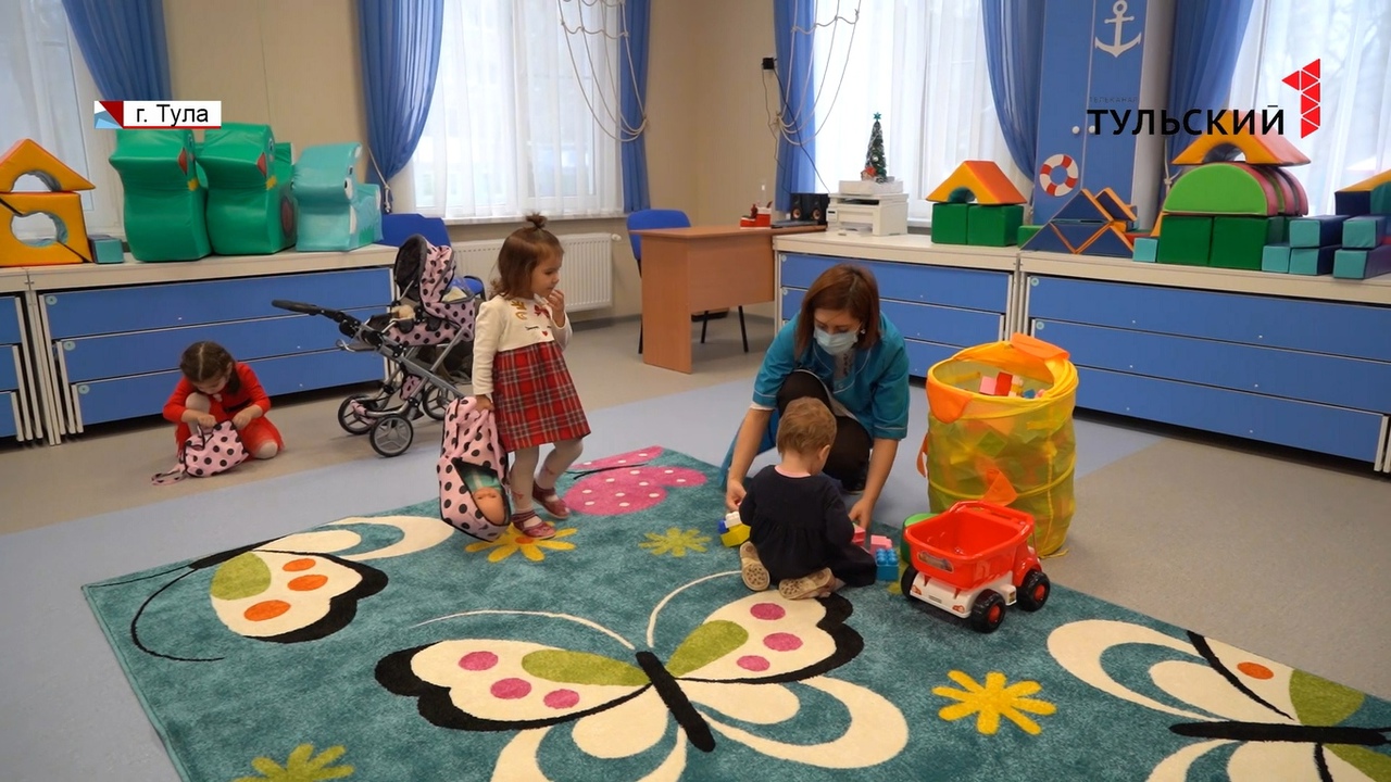 В Туле открыли модульный детский сад на 75 мест