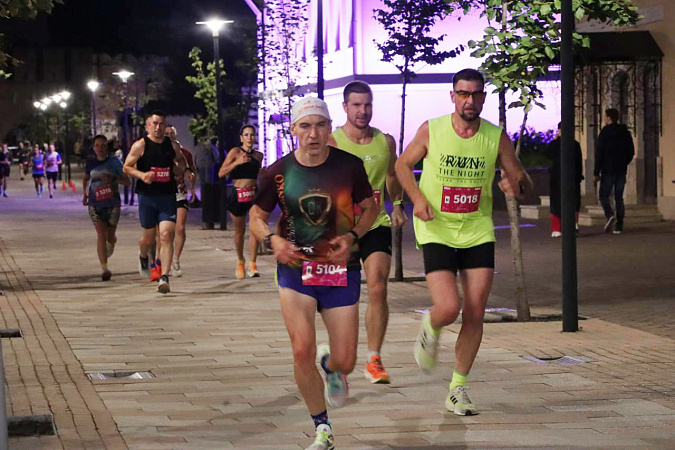1500 любителей спорта приняли участие в забеге «Ночная Тула»
