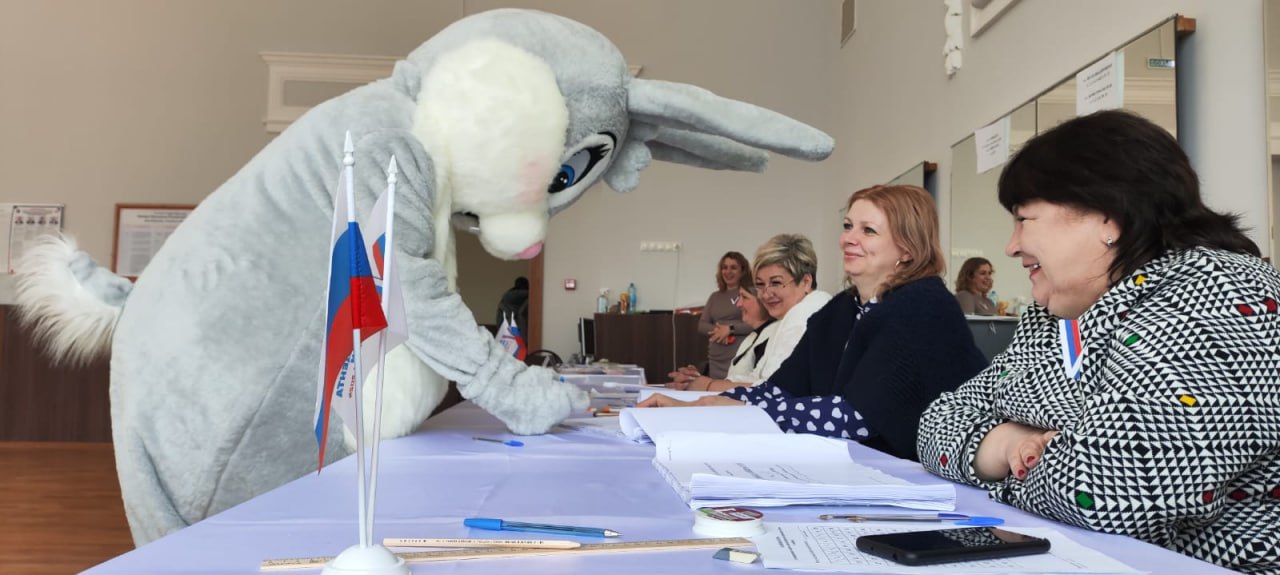 В Ясногорске на выборах проголосовал «заяц»