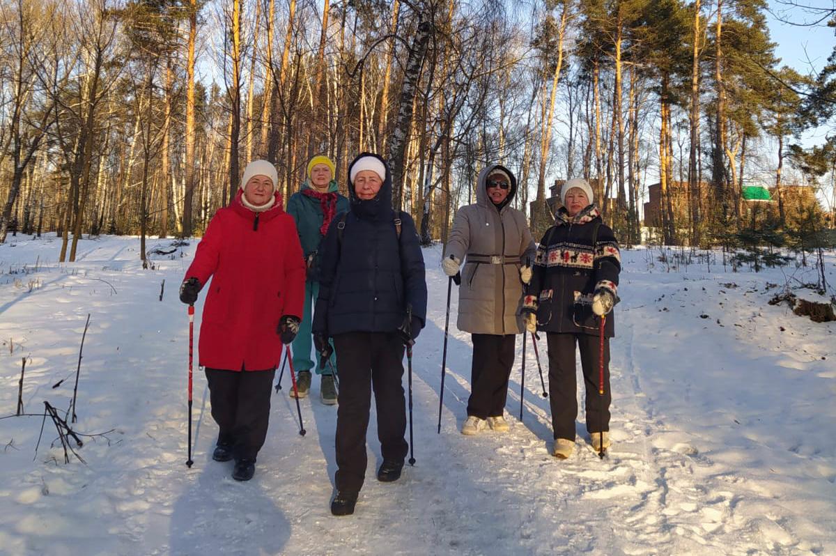 В Рождество активные туляки прошли в Комсомольском парке 10 тысяч шагов