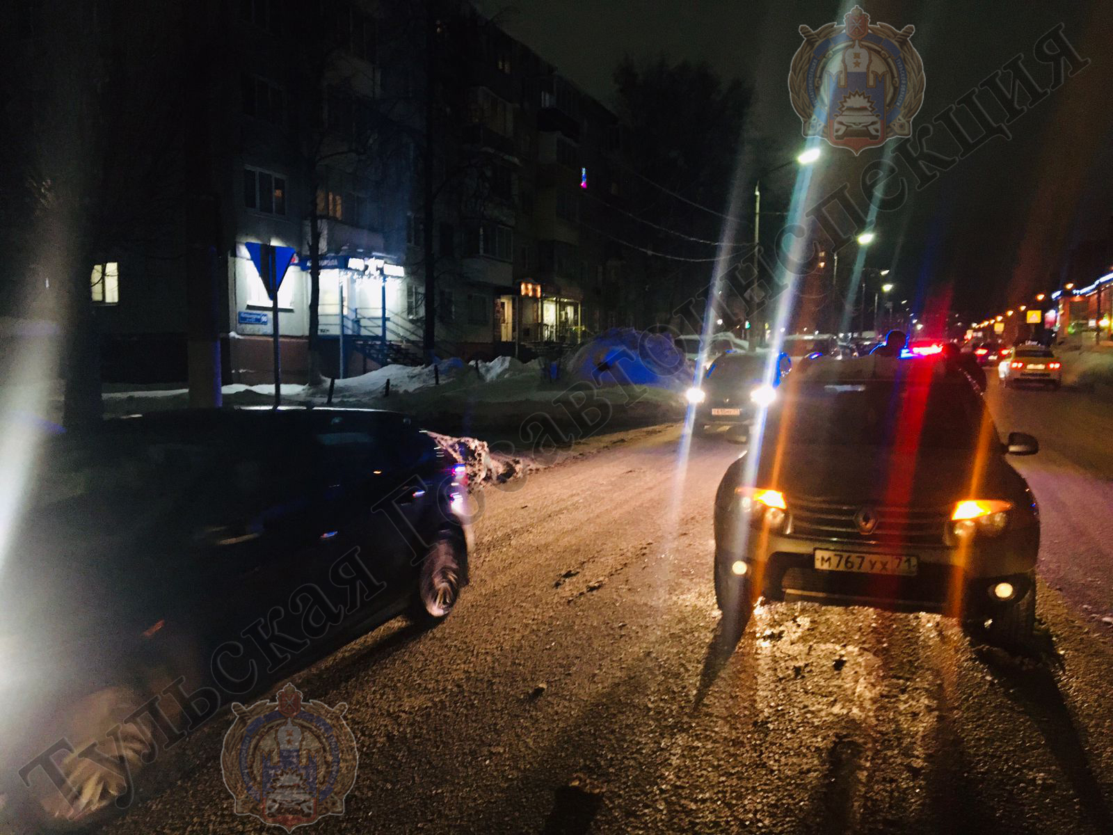 В Туле водитель «Renault Duster» сбил пьяного 50-летнего пешехода