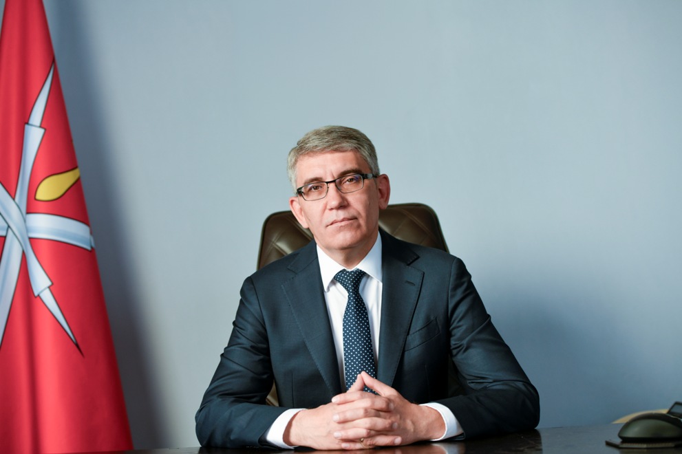 Дмитрий Миляев поздравил туляков с Днем физкультурника