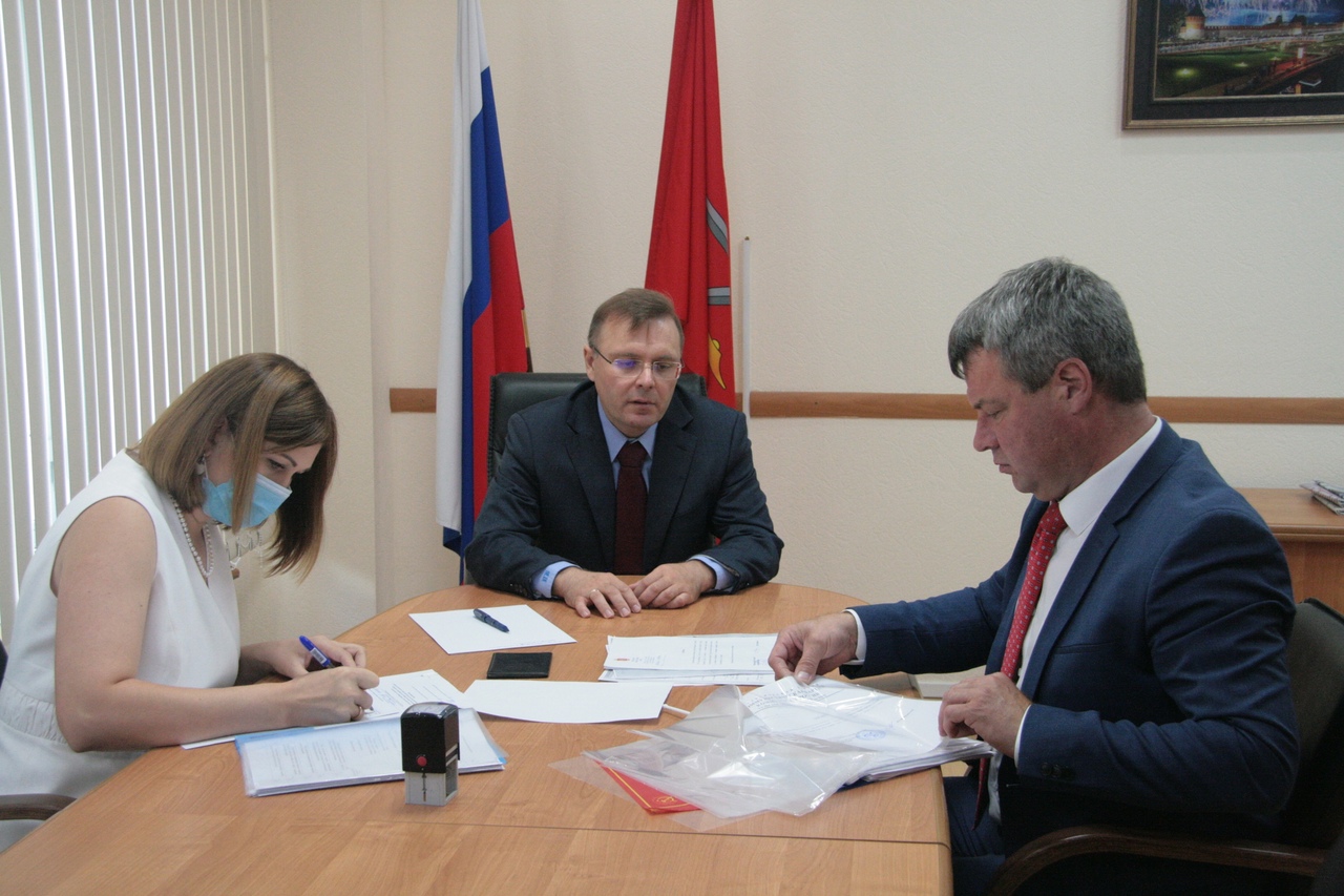 Юрий Моисеев подал документы для участия в выборах Губернатора Тульской области