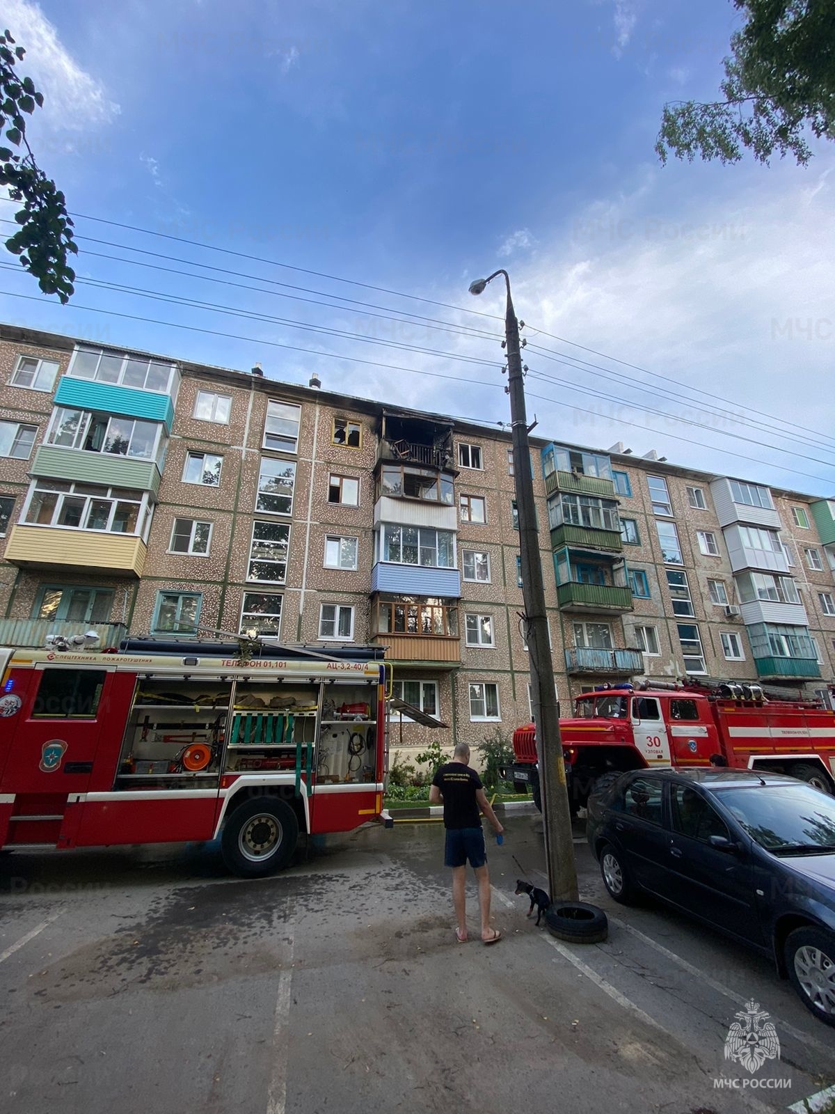 В Узловой при пожаре погиб 67-летний мужчина | 01.08.2023 | Тула -  БезФормата