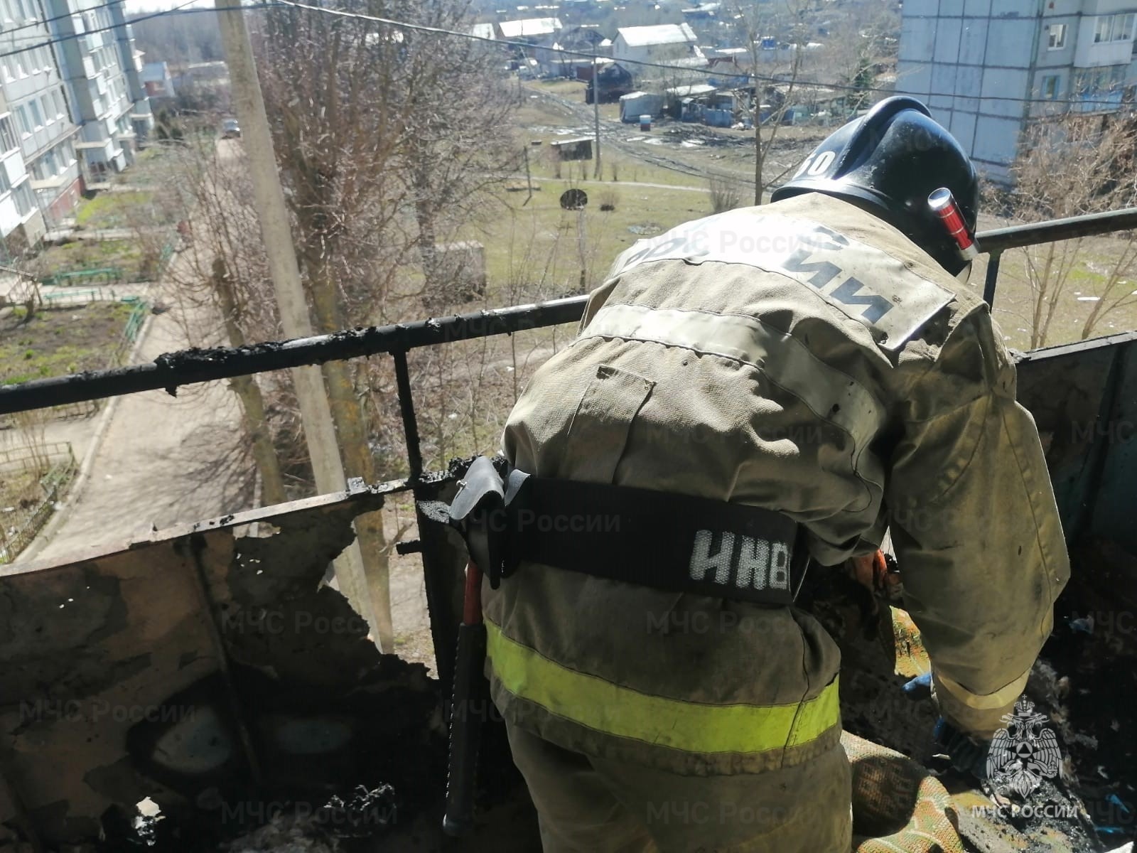 На пожаре в Болохово эвакуировали 10 человек
