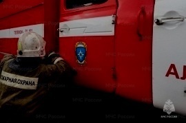 На пожаре в Дубовке Узловского района спасли человека
