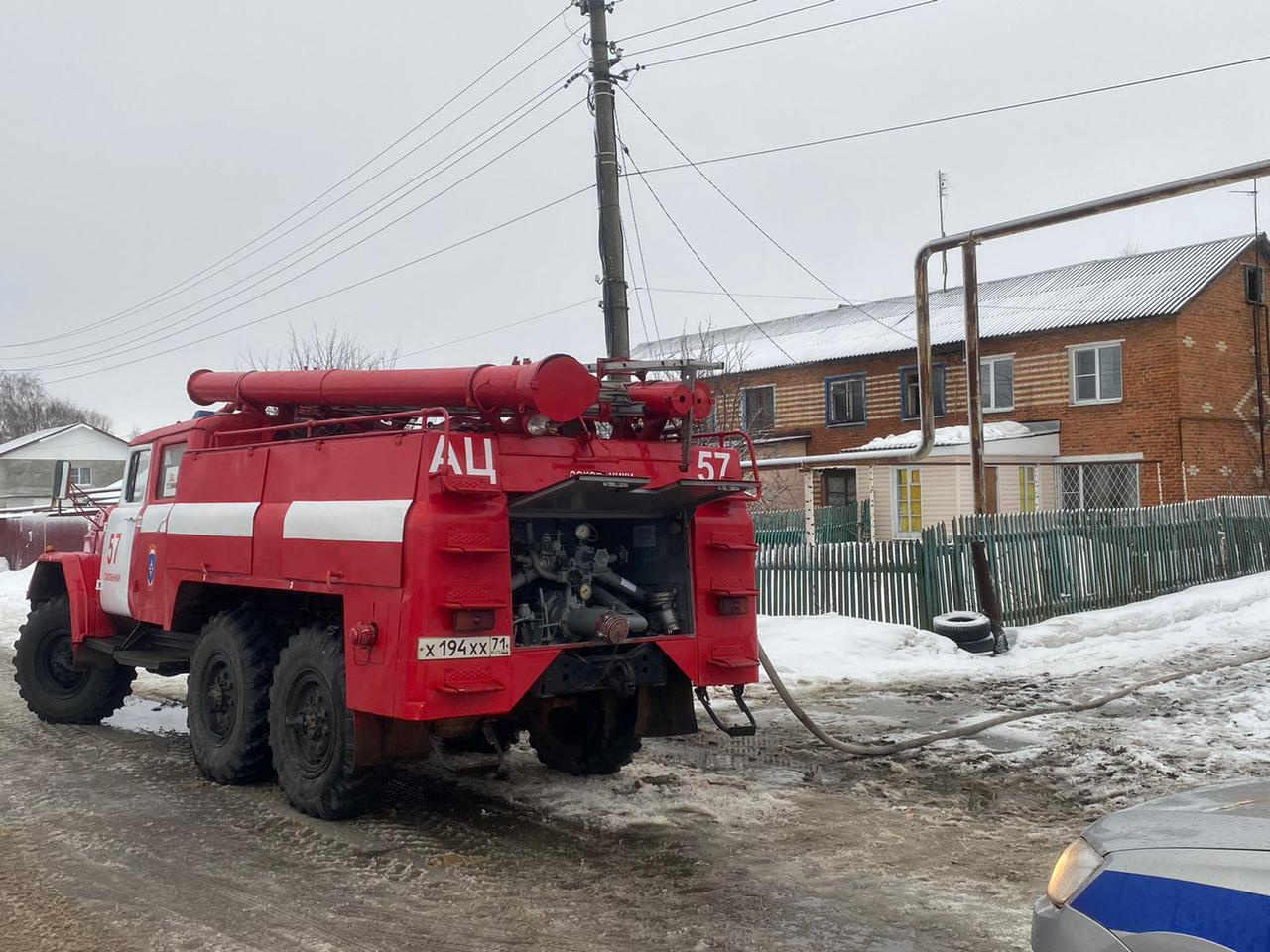 Пожар с пострадавшим случился утром 2 апреля около Новомосковска |  02.04.2022 | Тула - БезФормата