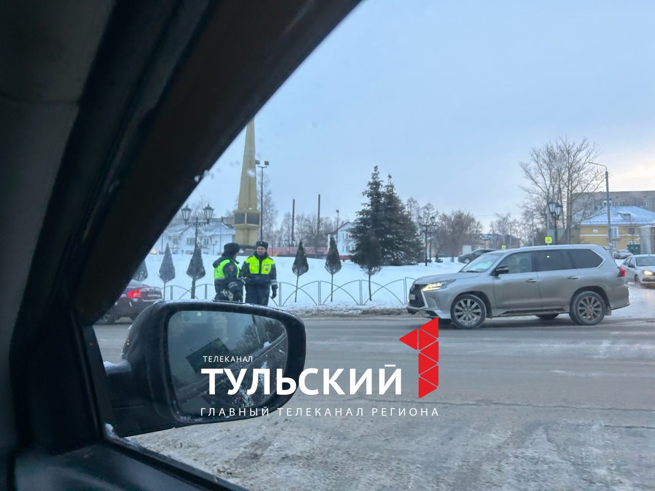 Авария на Косой Горе в Туле собрала пробку | 13.02.2023 | Тула - БезФормата