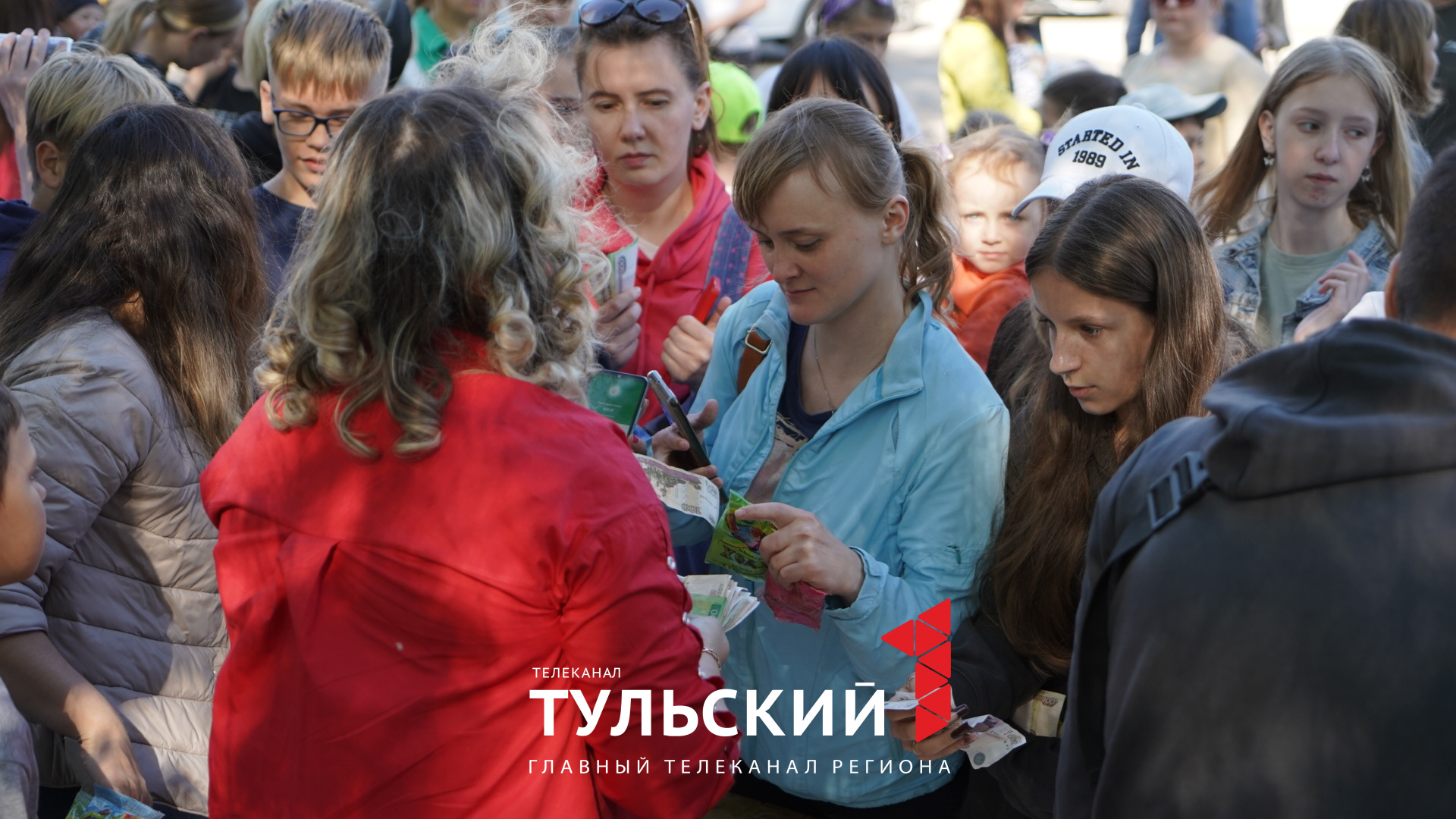 В центральном парке тулы