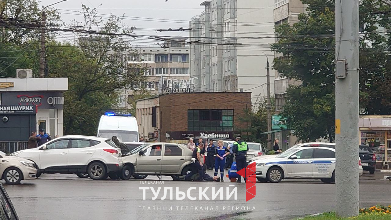 В тульском Заречье произошло жесткое ДТП | 02.09.2023 | Тула - БезФормата