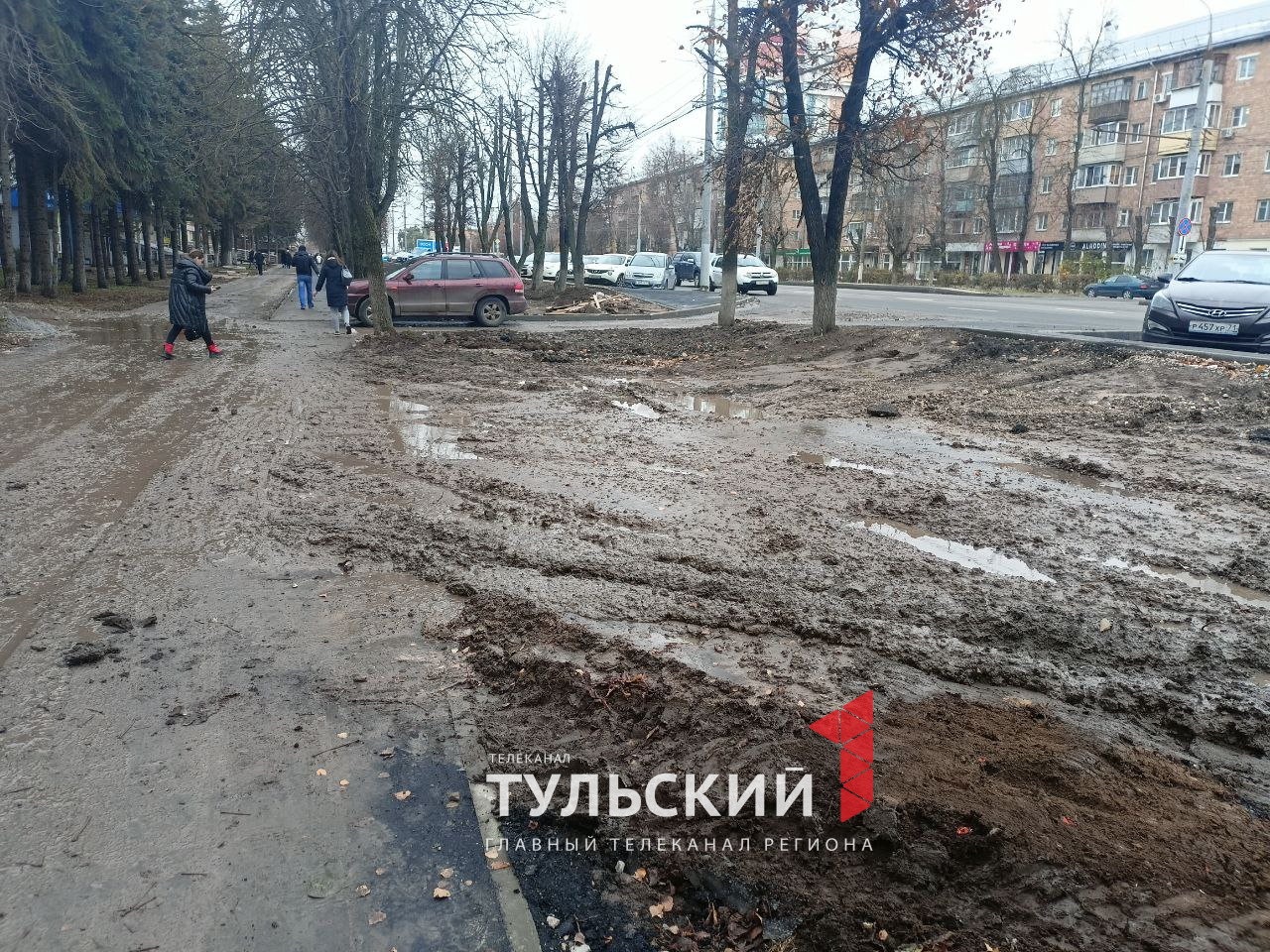 Очевидцы сняли на видео последствия ремонта проспекта Ленина в Туле -  Новости Тулы и области - 1tulatv