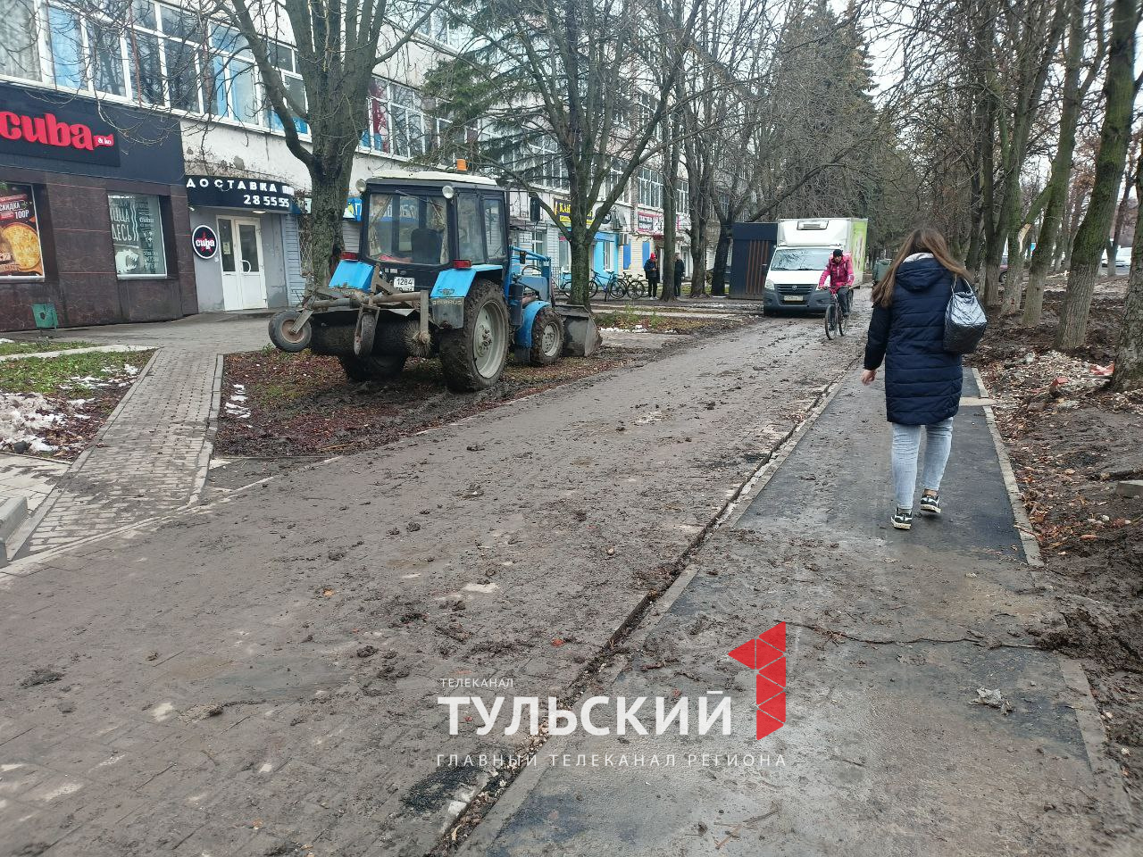 Очевидцы сняли на видео последствия ремонта проспекта Ленина в Туле -  Новости Тулы и области - 1tulatv